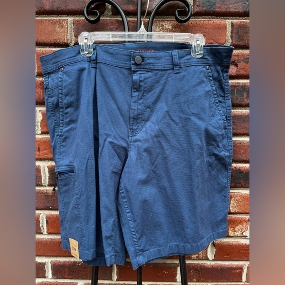 Weatherproof Blue Cargo Men's Shorts